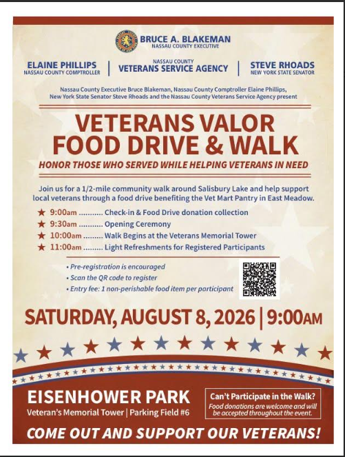 Veterans Food Drive and Walk